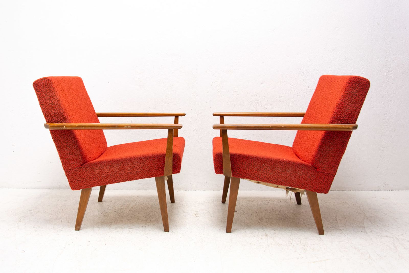 Mid Century Armchairs By Tatra Nábytok, 1960´S, Czechoslovakia photo vintage