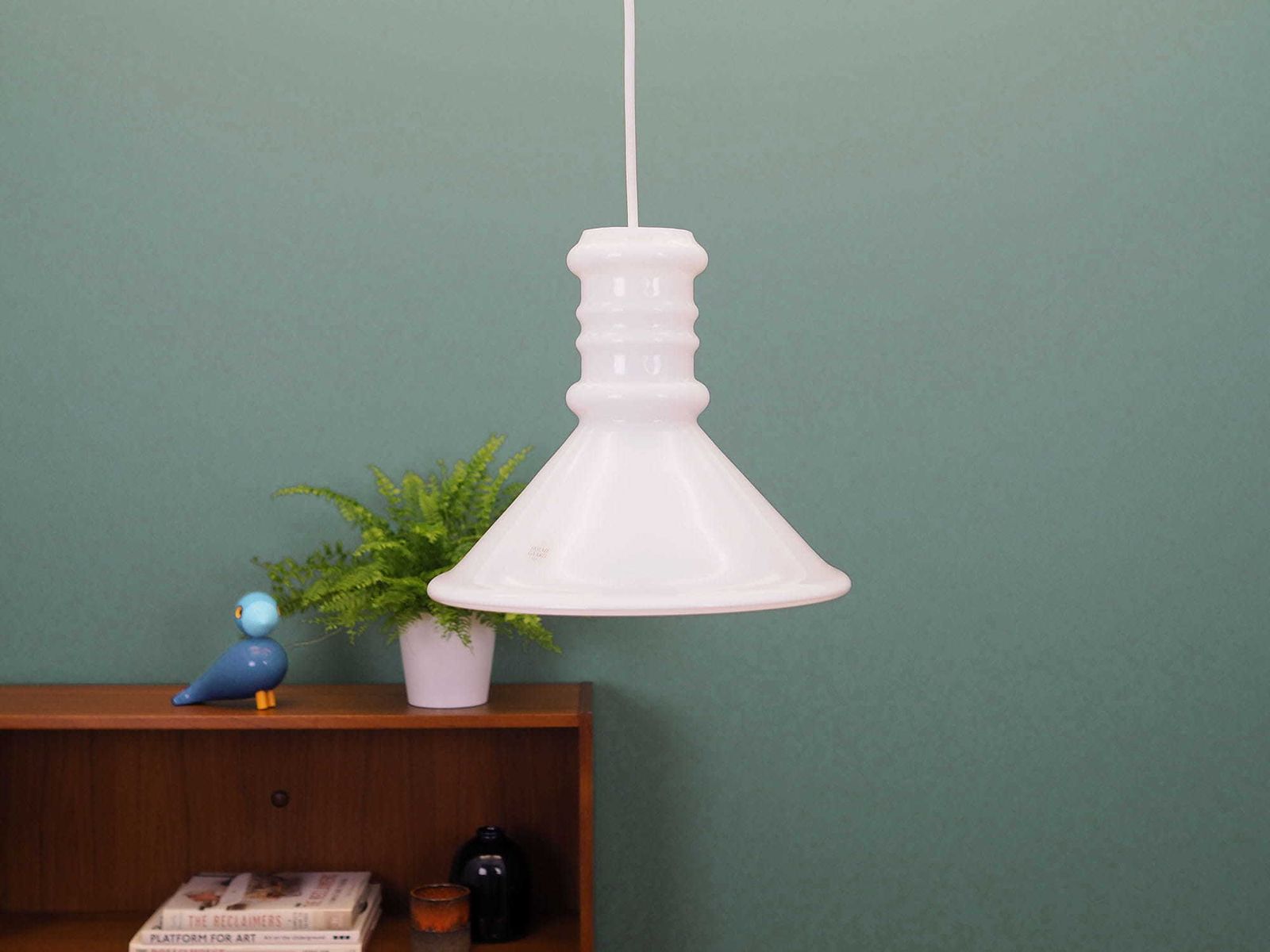 Pendant Lamp, Danish Design, 1970s, Made By Holmegaard photo Lighting