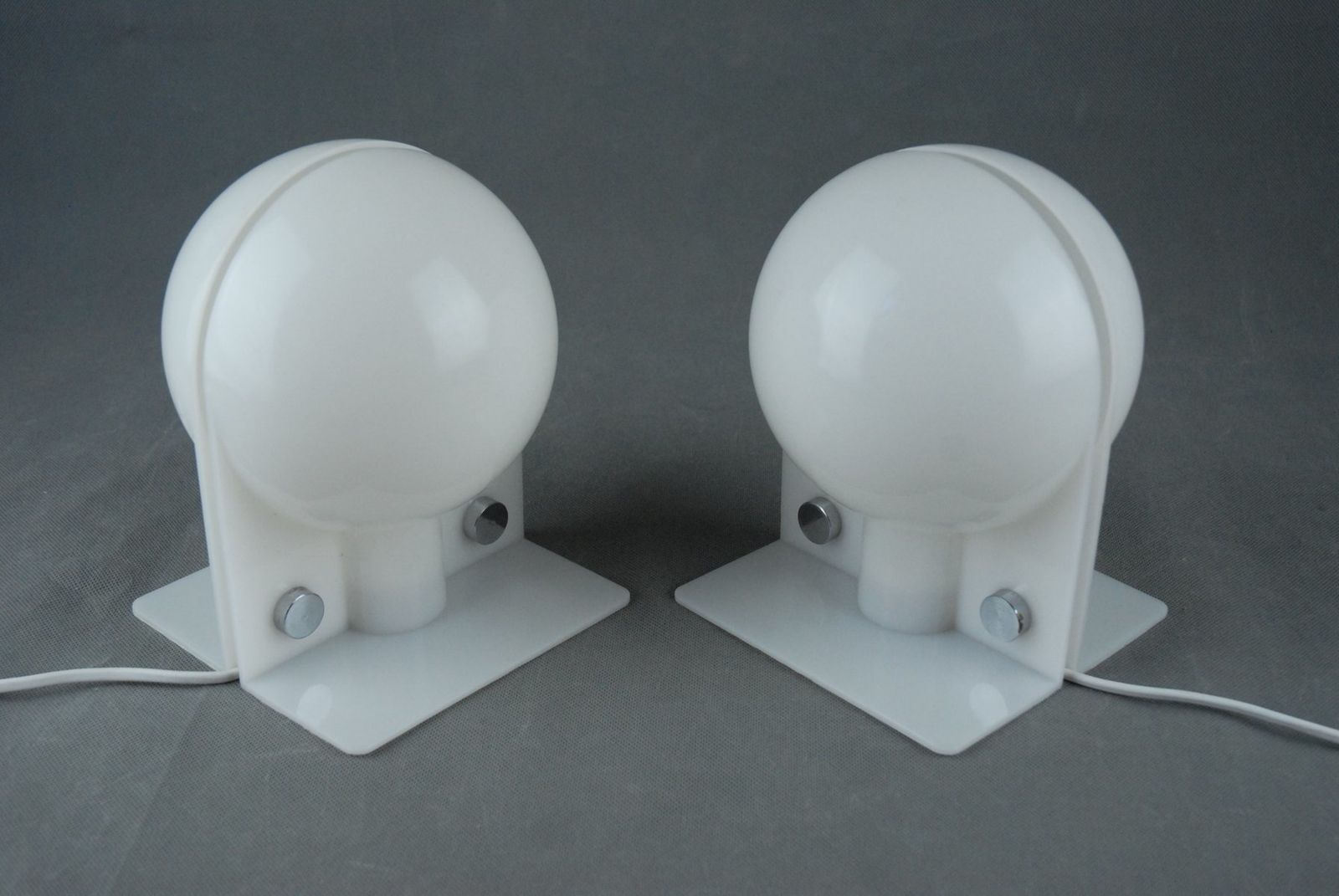 Sirio Lamps By Sergio Brazzoli & Emmano Lampa For Harvey Guzzini, Italy, Set Of 2 photo Lighting