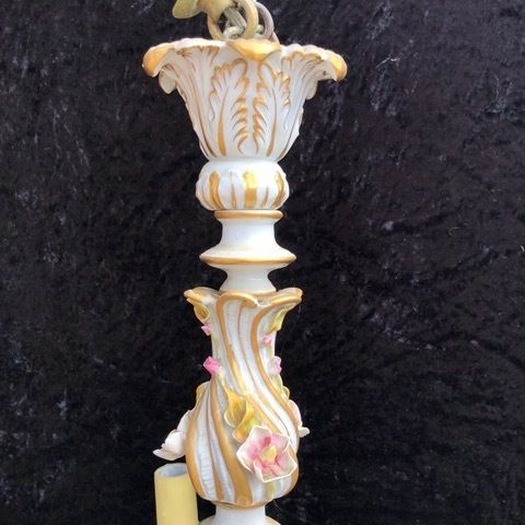 Capodimonte Porcelain Chandelier photo Lighting