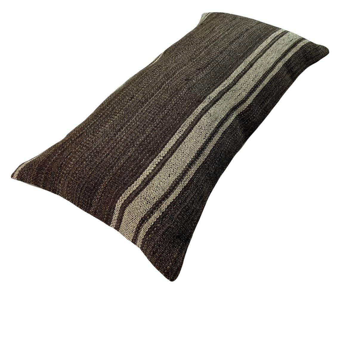 Kilim Pillow 30 X 60 Cm Tapis Kelim Kilim Pillow Cover ,Vintage Meditation Bench Kelim Teppich Boho Kilim Cushion Kilim Sofa Turkish Pillow photo buy