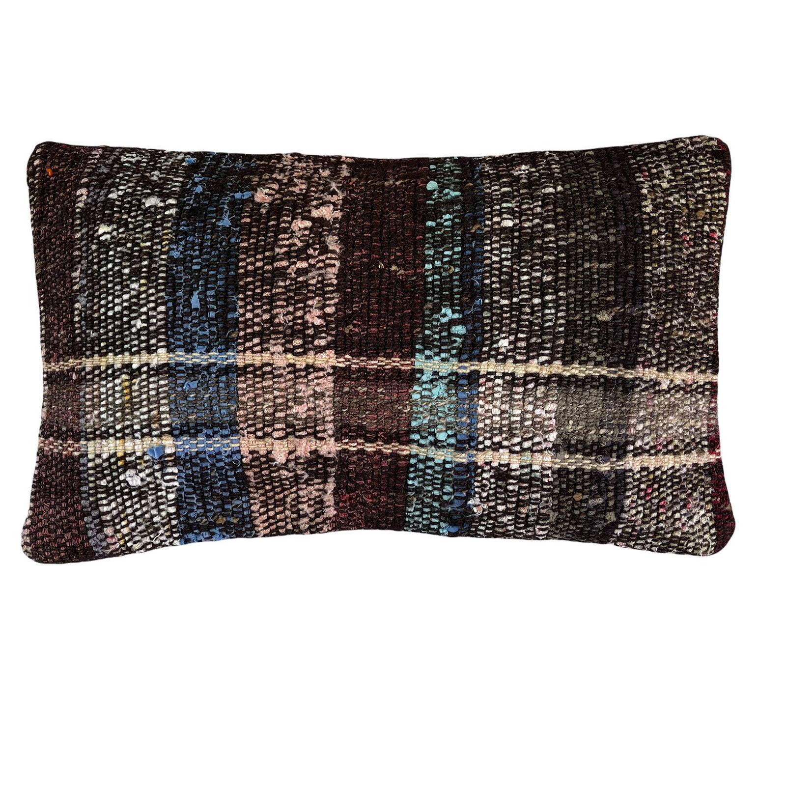 Vintage Turkish Kilim Cushion Cover, 30 X 50 Cm