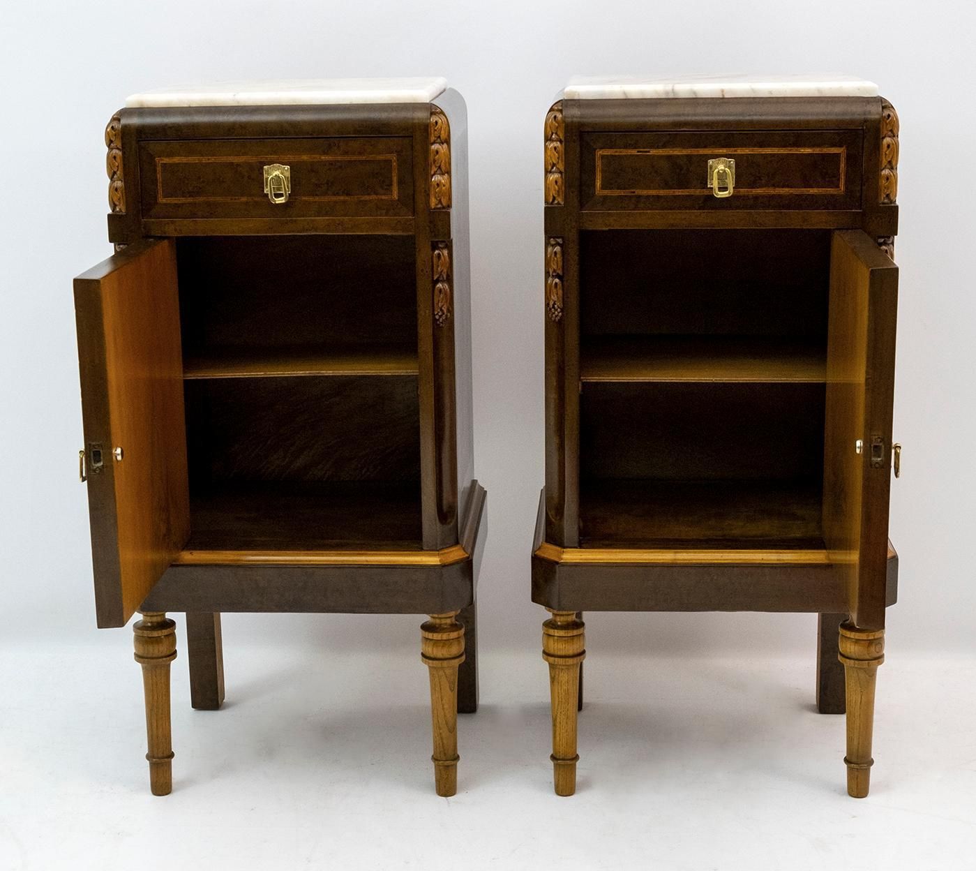 photo buy Liberty Italian Thuja Briar And Pink Portugal Marble Twobedside Tables And Chest