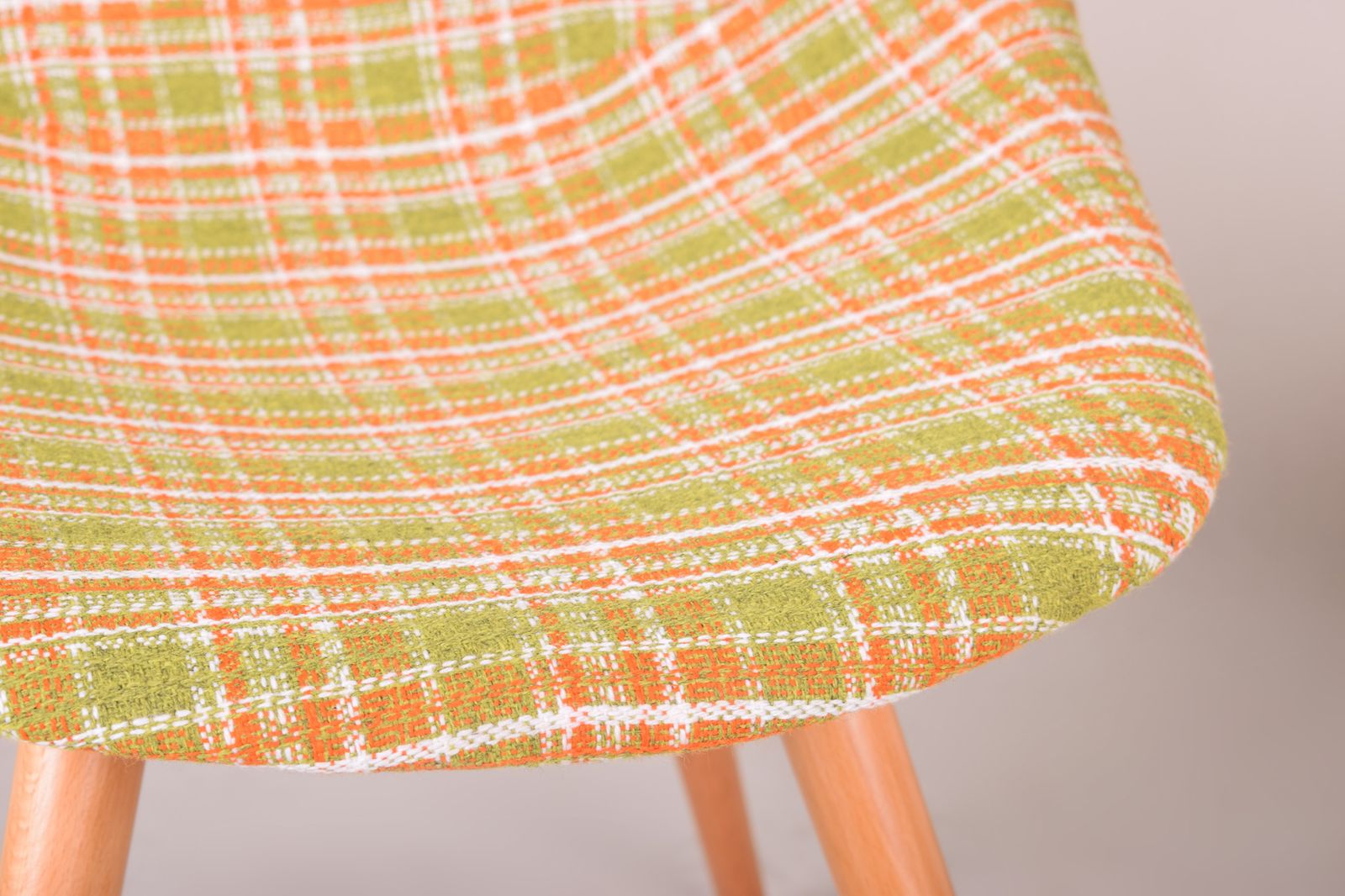 Restored Pair Of Czech Midcentury Chairs, 1950 1960, Made Out Of Beech & Fabric, Designed By Miroslav Navratil photo for sale