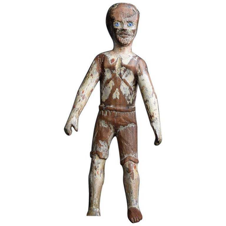 Santos Doll, 1800s, Antique