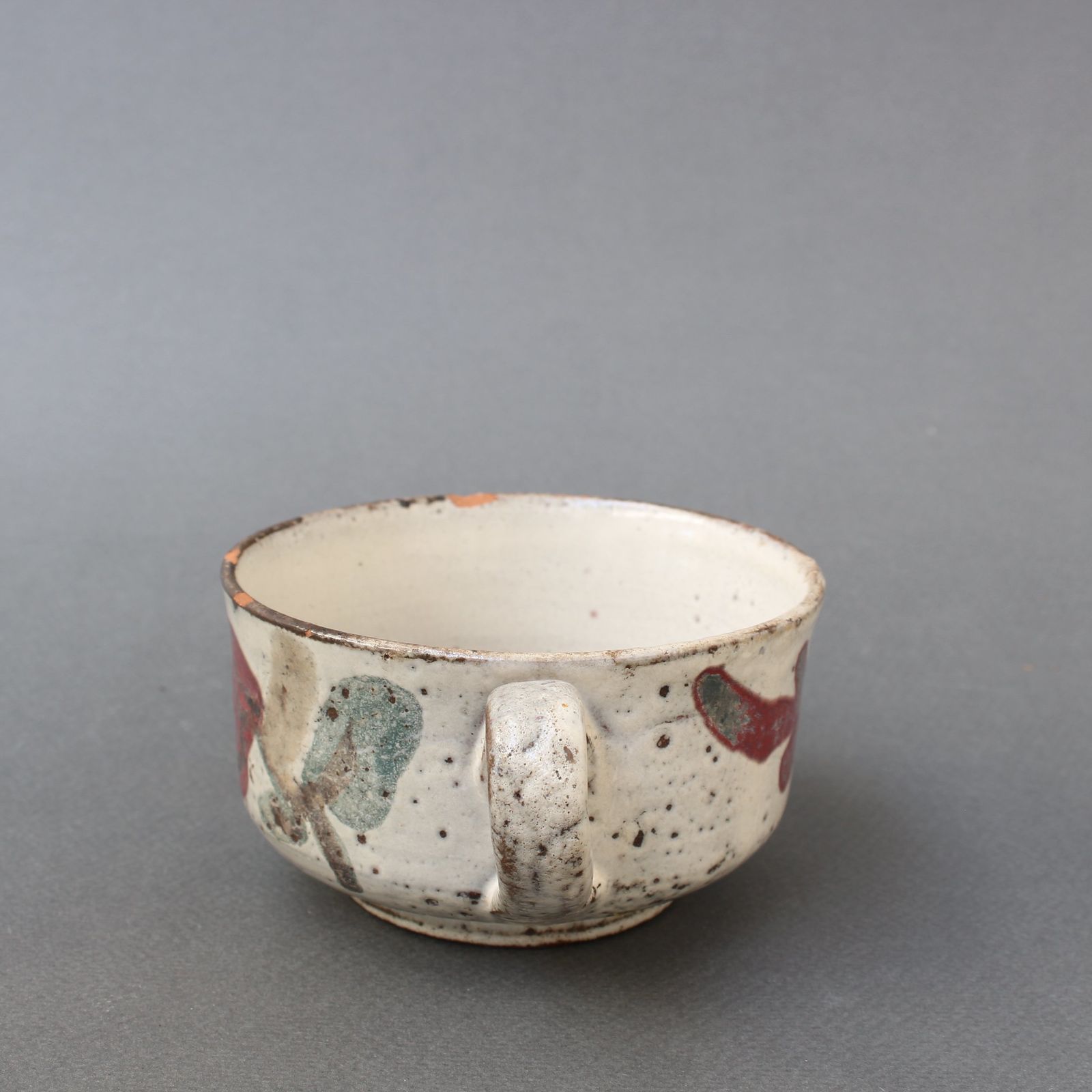 French Ceramic Coffee Cup By Le Mûrier (Circa 1960s) photo for sale