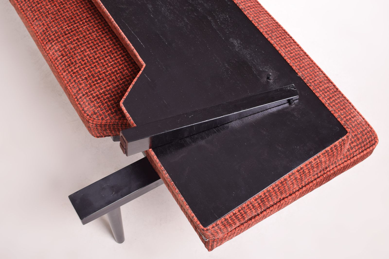 Salmon Midcentury Modern Sofa Made And Designed In 1962 By Miroslav Navrátil In Czechoslovakia photo Furniture