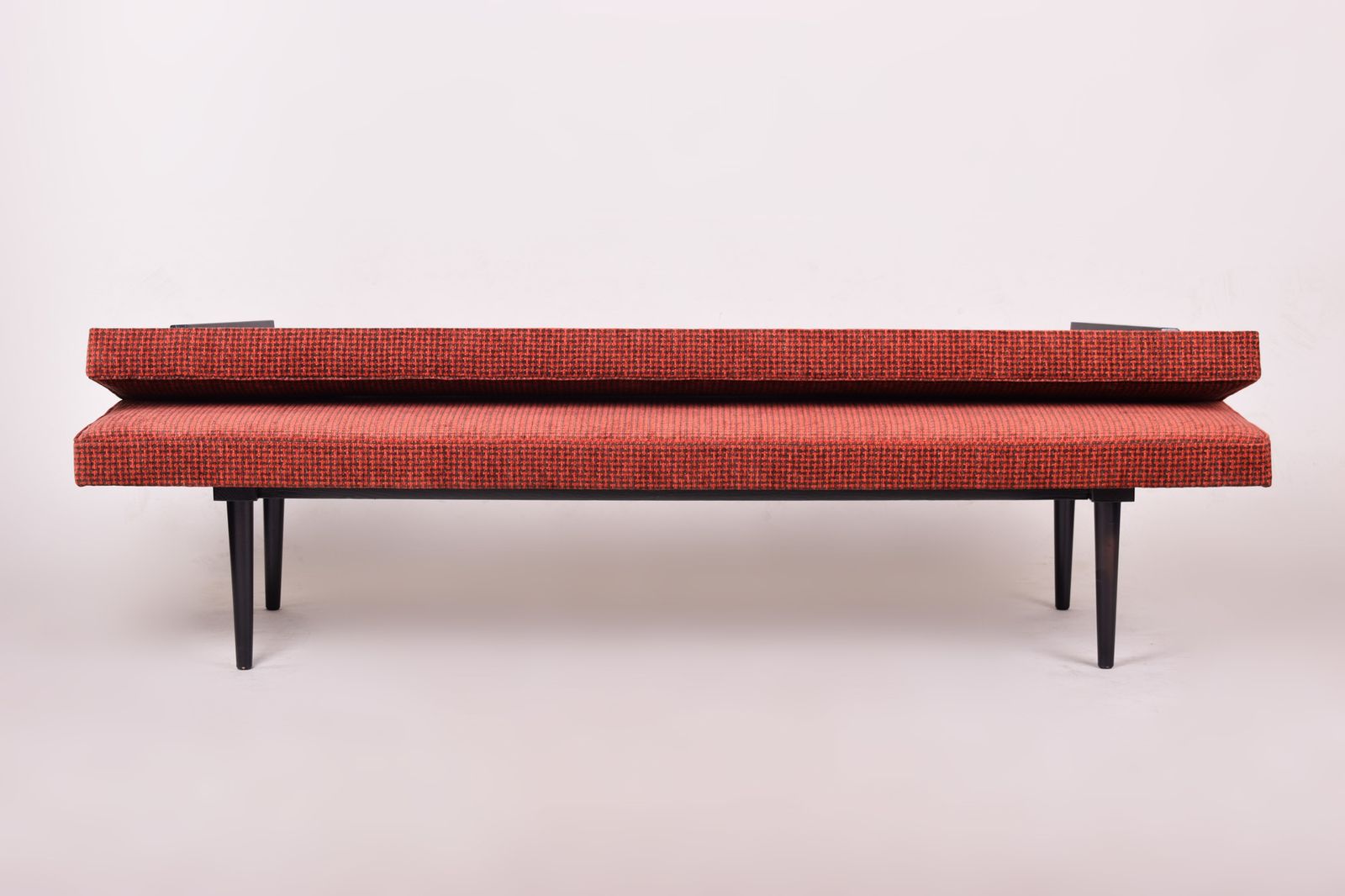 Salmon Midcentury Modern Sofa Made And Designed In 1962 By Miroslav Navrátil In Czechoslovakia photo vinterior