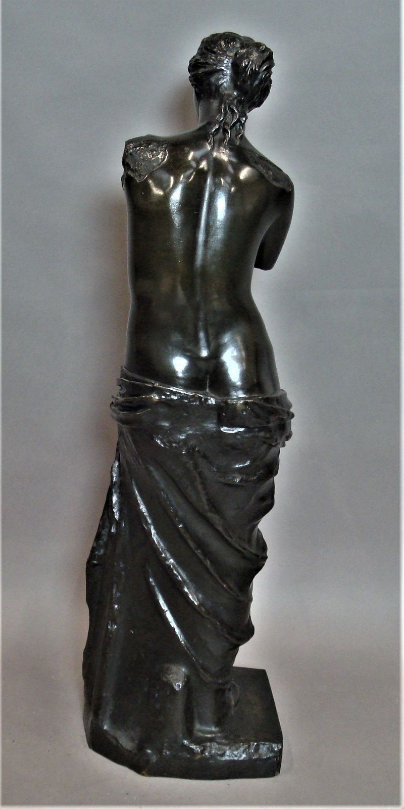 19th Large Bronze Grand Tour Sculpture Of Venus De Milo photo vintage