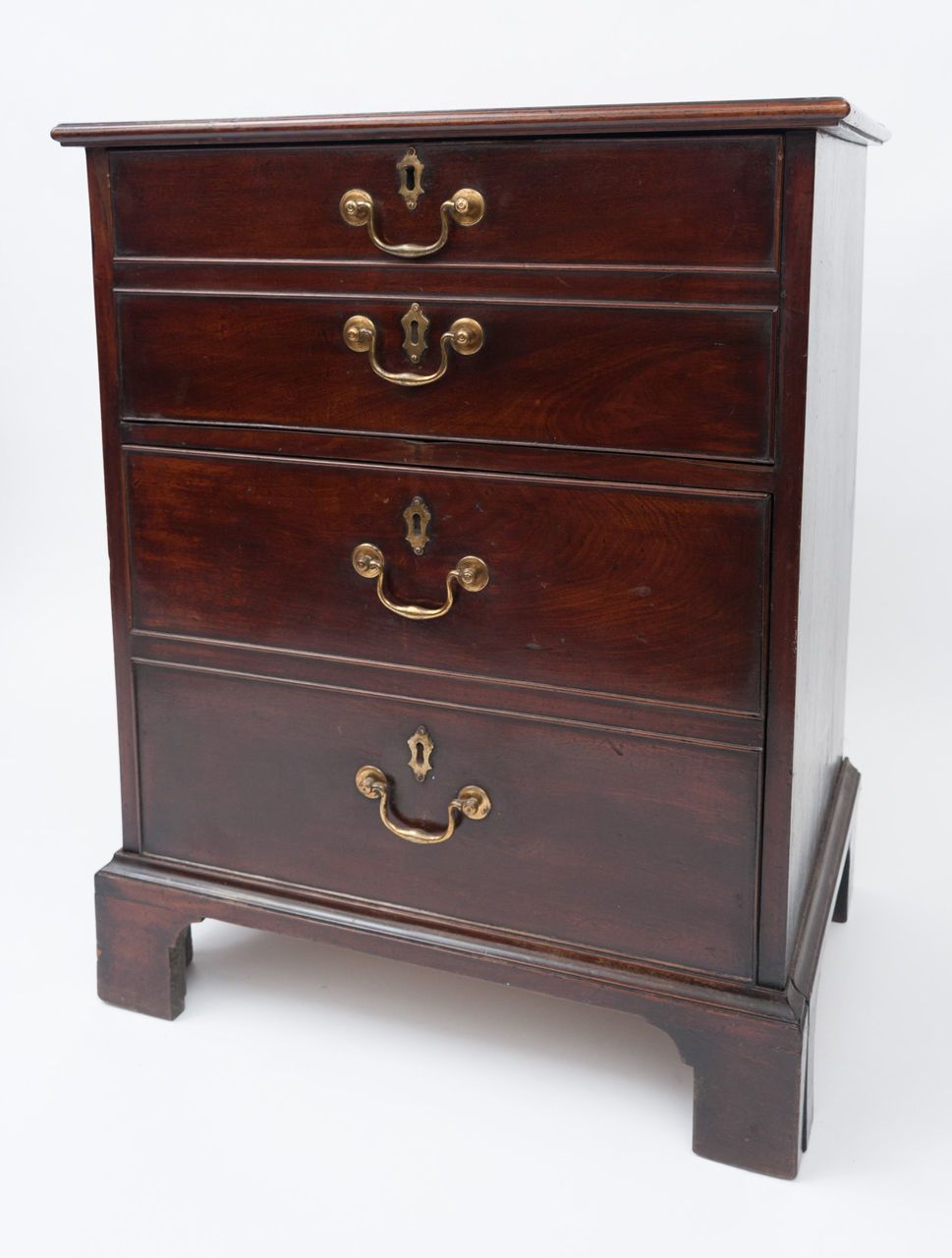 Geo III Mahogany Bedside Cabinet photo furniture