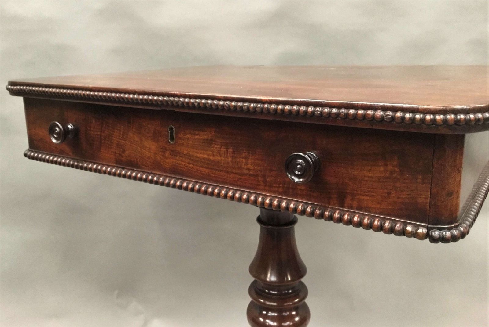 Regency Gillow Mahogany Writing / Occasional Table photo vinterior