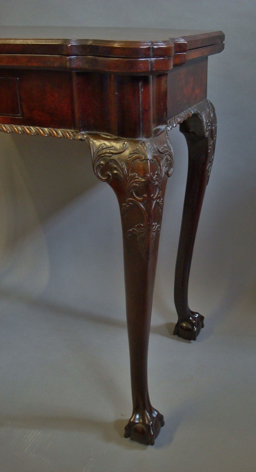 George III Mahogany Card Table photo furniture