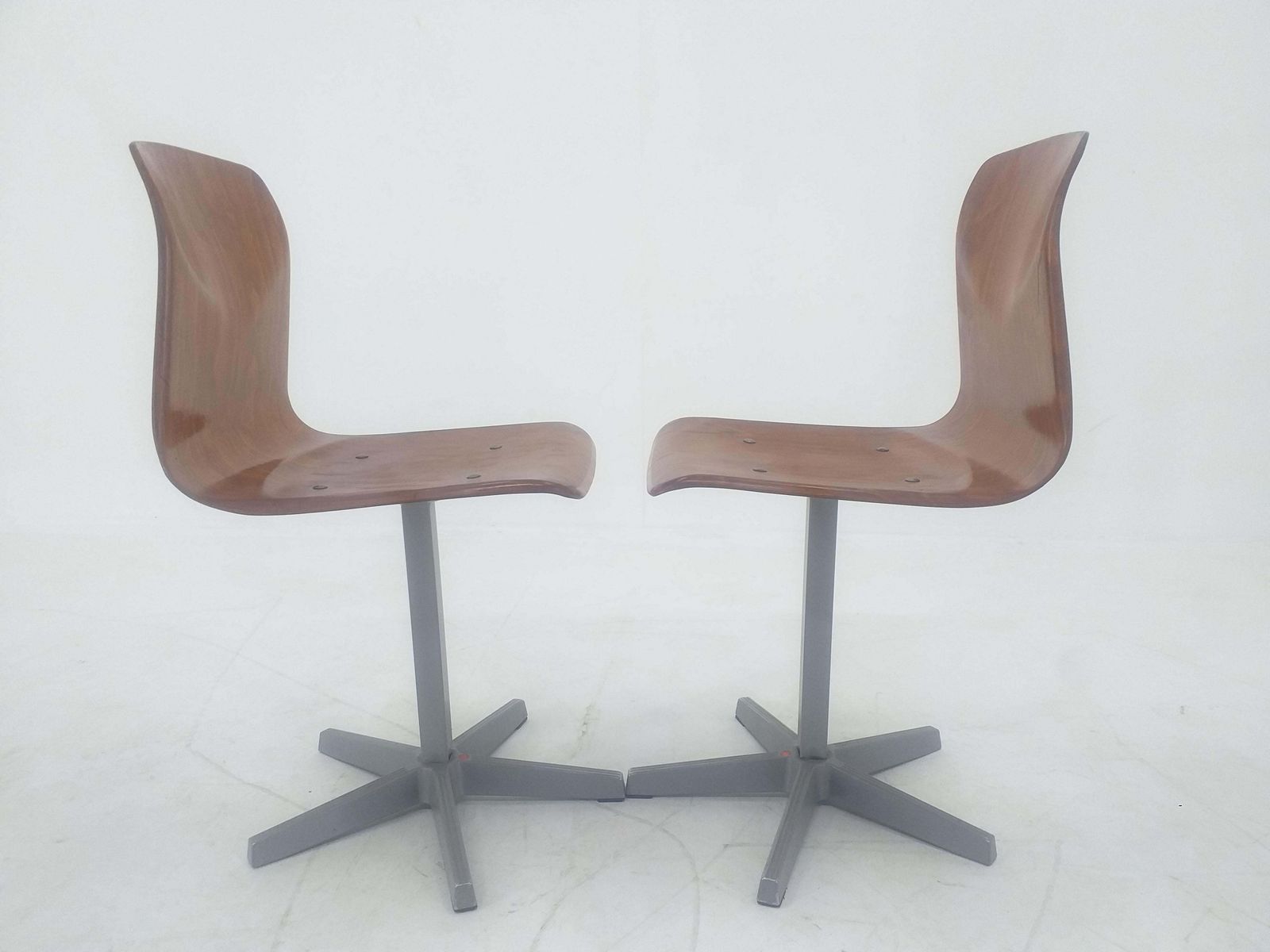 photo furniture Pair Of Midcentury Child's Chairs Pagholz, Germany, 1970s