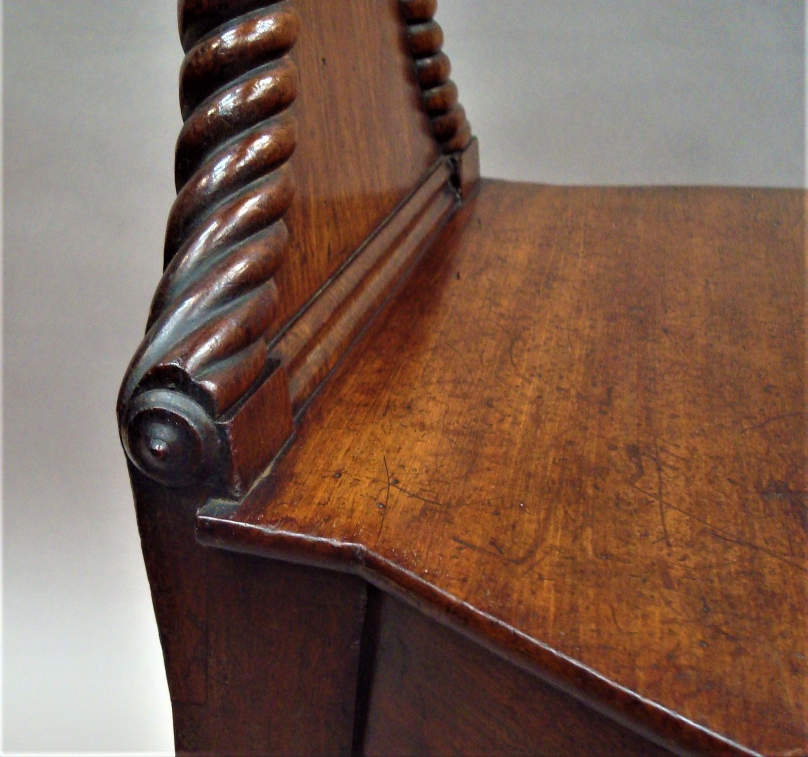 2420.0 Regency Pair Of Mahogany Hall Chairs photo