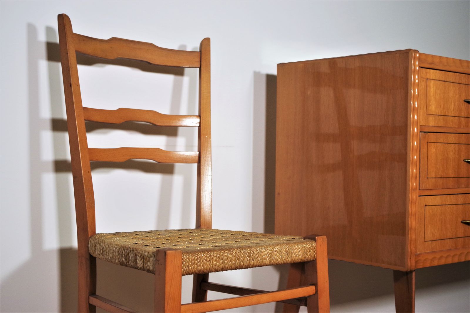 photo for sale Living Room Set Table And Chairs, 40s Wooden Sideboards