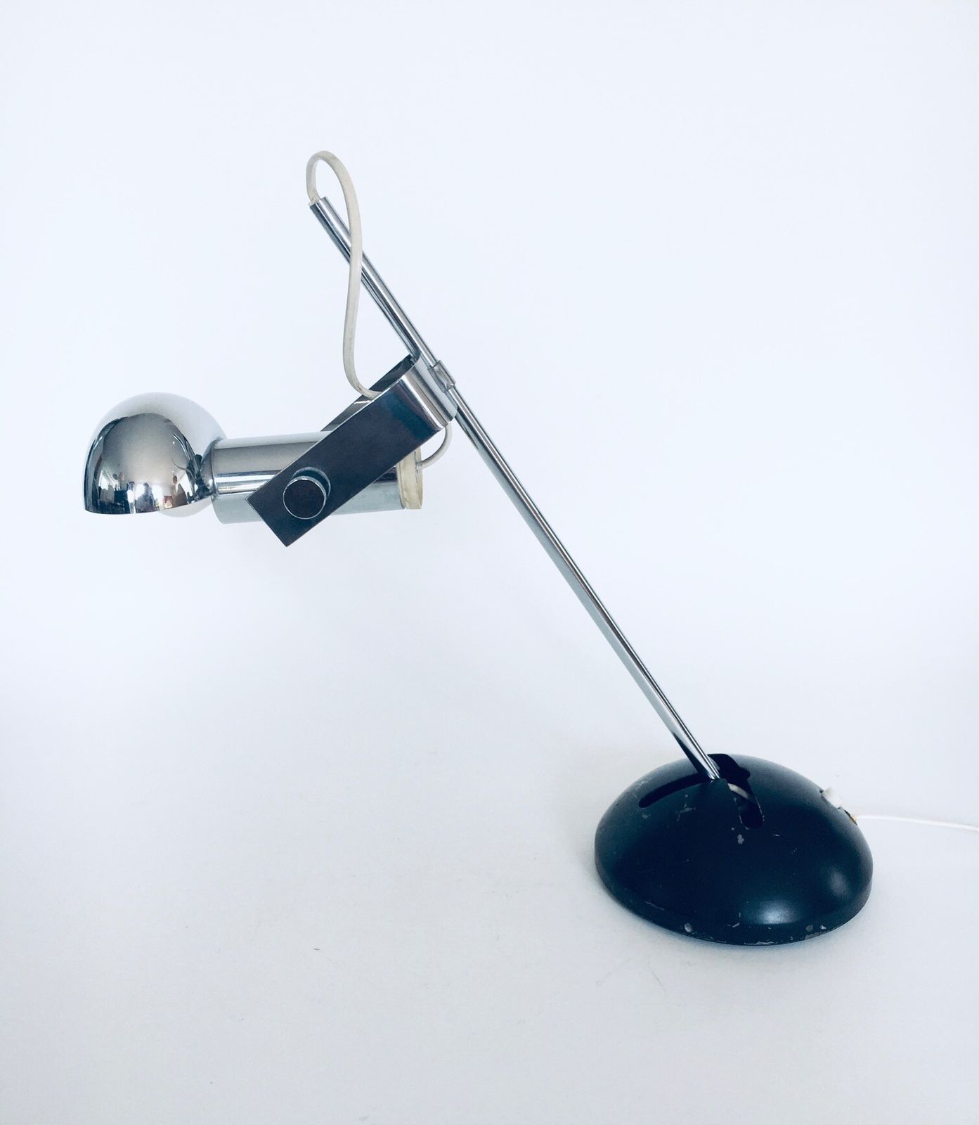 T395 Bureaulamp Door Robert Sonneman Voor Luci Cinisello, Italië, Jaren 1970