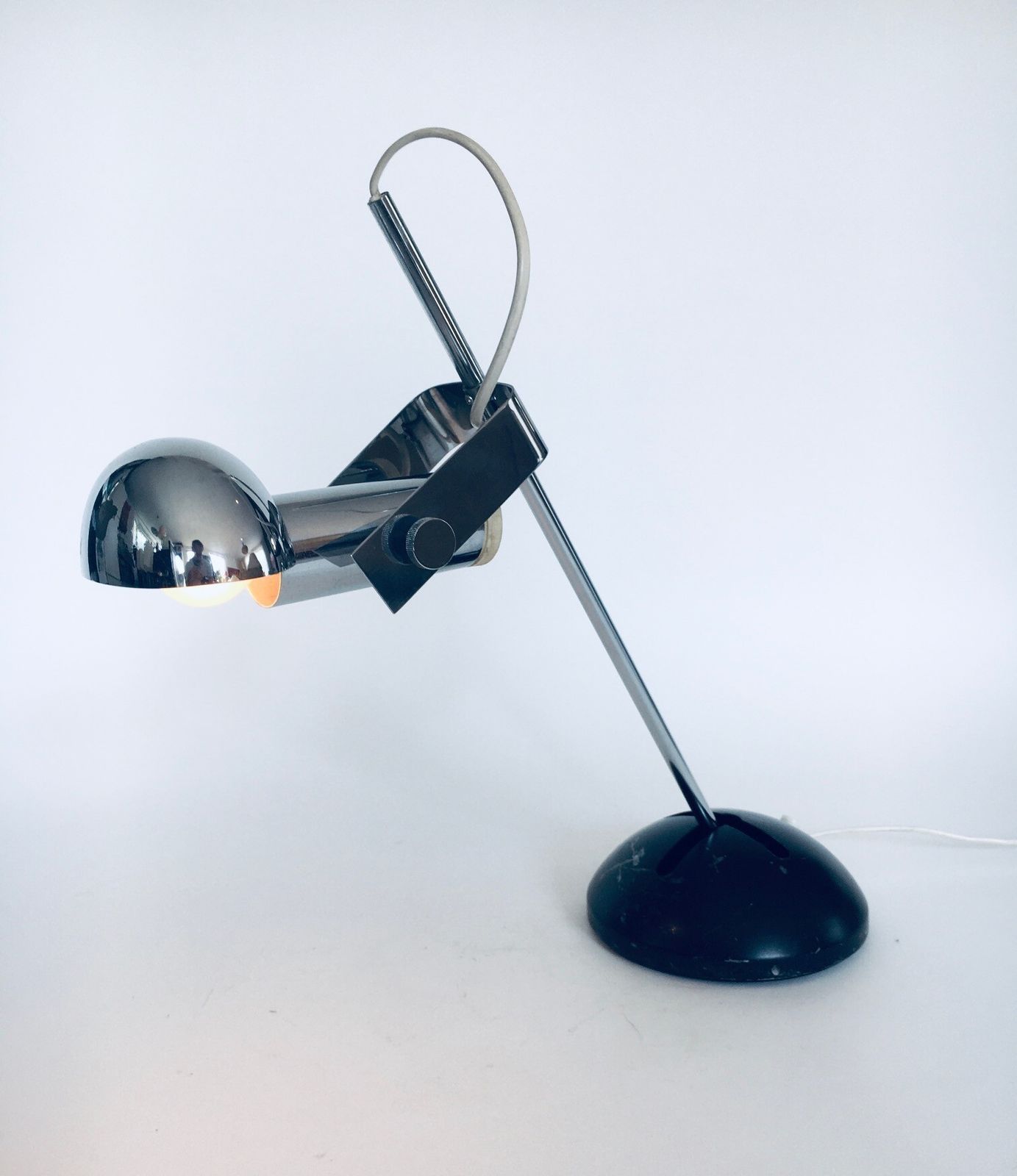 T395 Bureaulamp Door Robert Sonneman Voor Luci Cinisello, Italië, Jaren 1970 photo 417.88