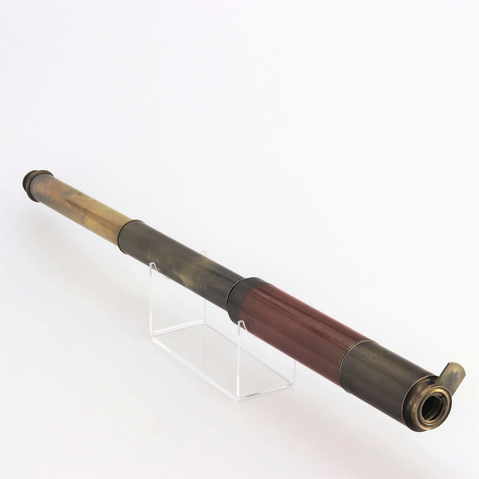 Early 19th Century 2 Draw Day Or Night Telescope By Harris & Son London C1820 photo furniture