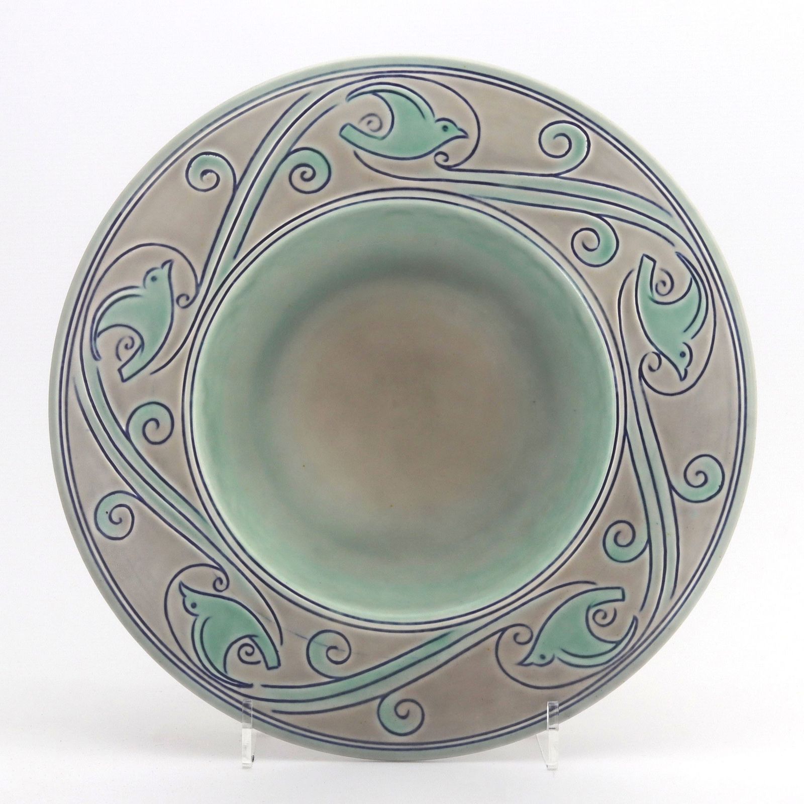 Royal Lancastrian Art Deco Centrepiece Bowl By William S Mycock 1936