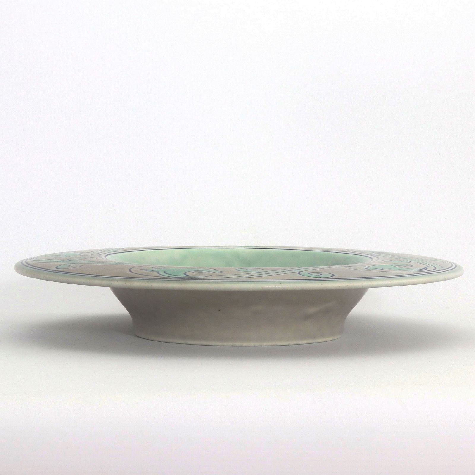 Royal Lancastrian Art Deco Centrepiece Bowl By William S Mycock 1936 photo for sale