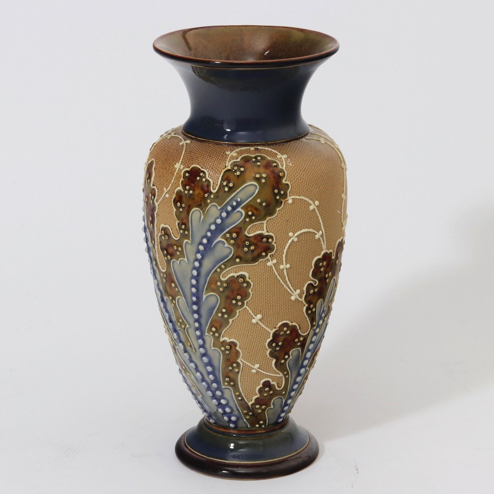Doulton Lambeth Baluster Vase By Florence Roberts & Rosina Brown C1890 photo for sale