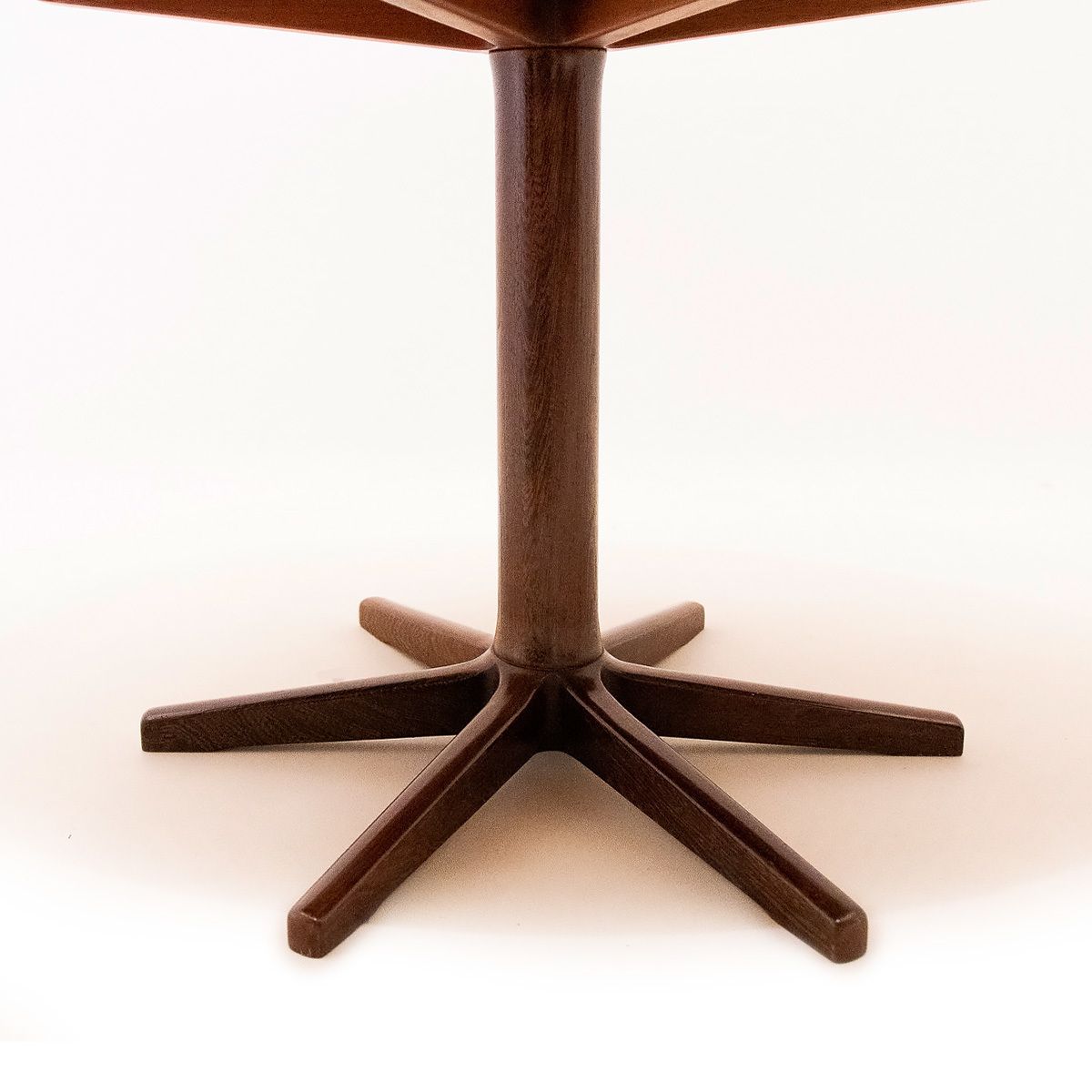 Danish Mid Century Yin Yang Teak Extending Dining Table By Ole Gjerløv Knudsen And Torben Lind photo buy