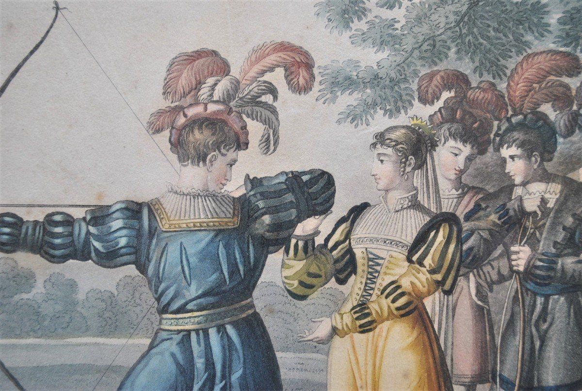 Framed Prints: The Young Sargines And Philippe Auguste, Xixth Century photo vinterior