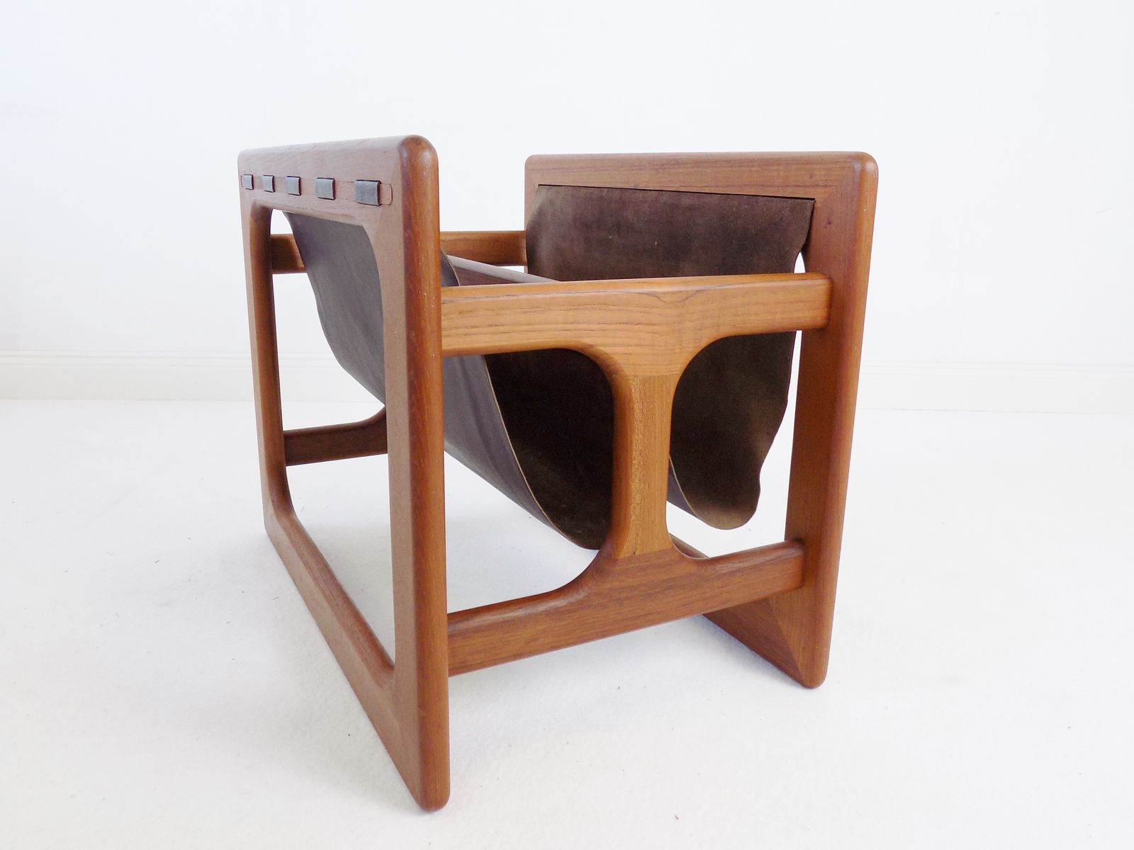 Teak Magazine Rack By Aksel Kjersgaard For Salin Mobler photo Home Decor