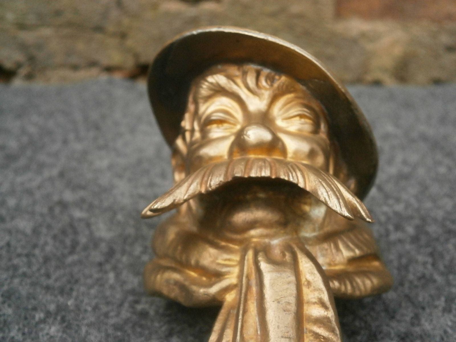 photo furniture Early 20thc Patinated Bronze Old Bill Car Mascot, The First Cast From Best & Lloyd, Originally Owned By Robert Dudley Best
