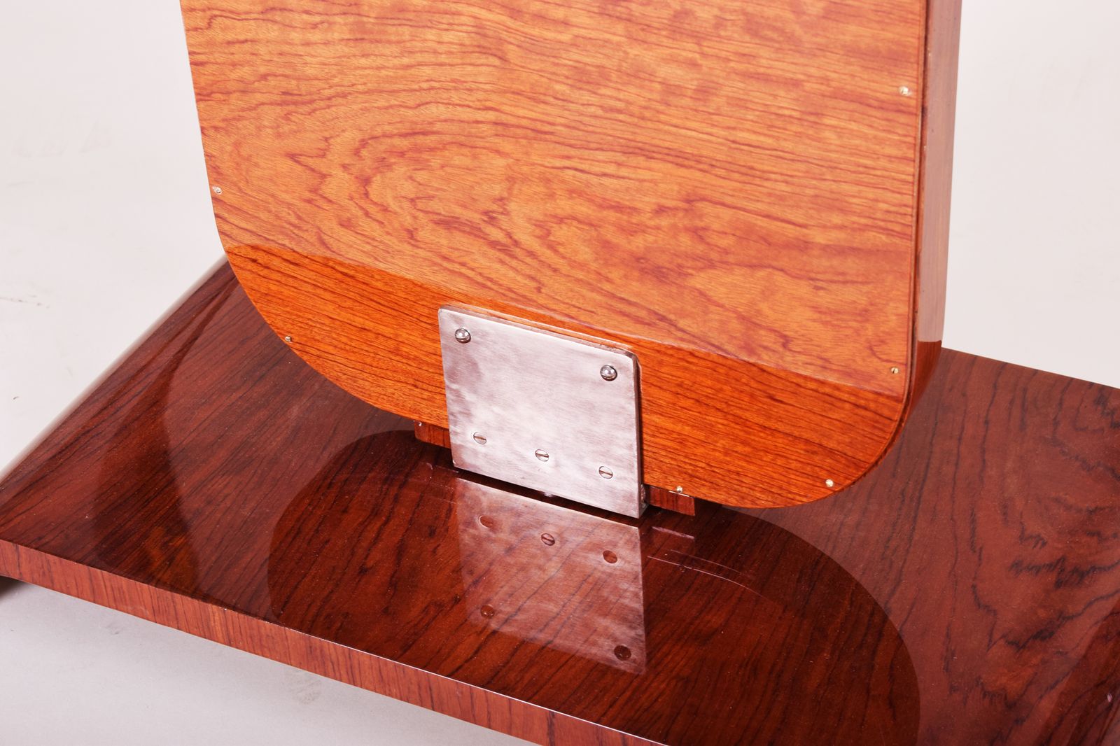 Restored Art Deco Mirror Made In France, 1920s. Rosewood. photo buy