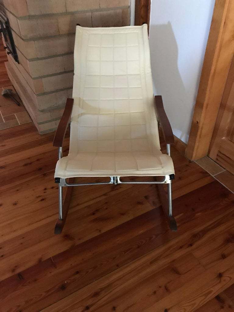 Midcentury Japanese Rocking Chair By Takeshi Nii photo furniture