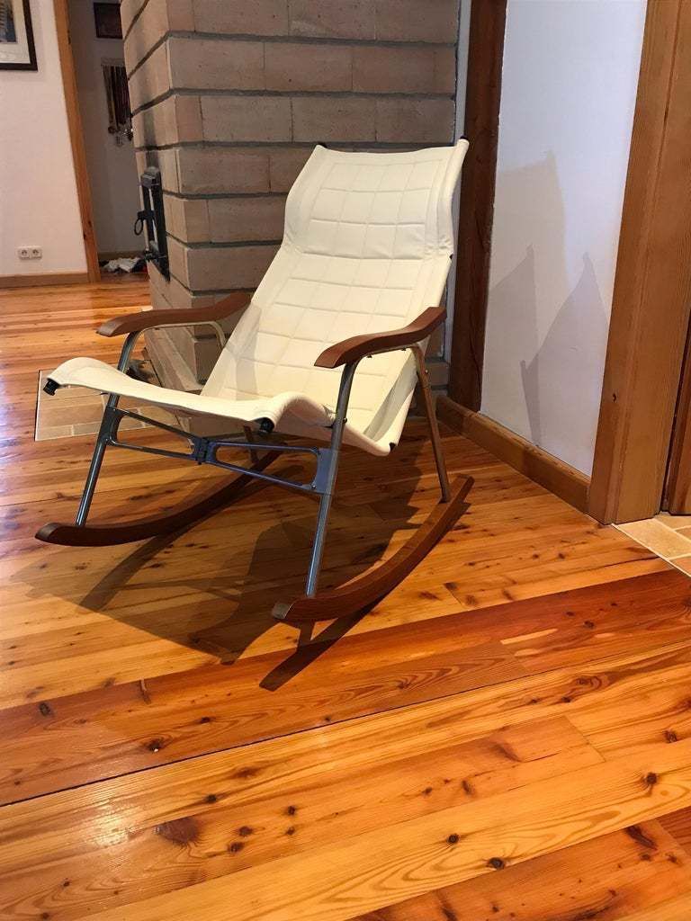 Midcentury Japanese Rocking Chair By Takeshi Nii photo vinterior