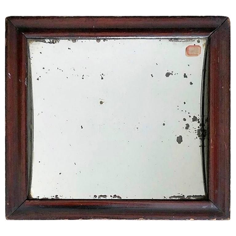 19th Century Distortion Optical Mirror Concave Curio Fairground Circus photo furniture