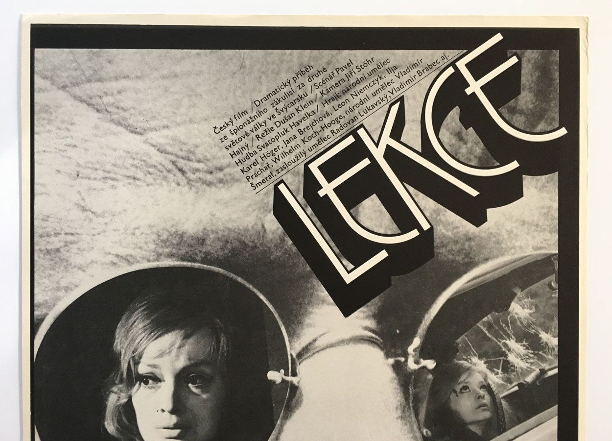 Movie Poster, The Lesson, Zdeněk Ziegler, 1971 photo 53.0