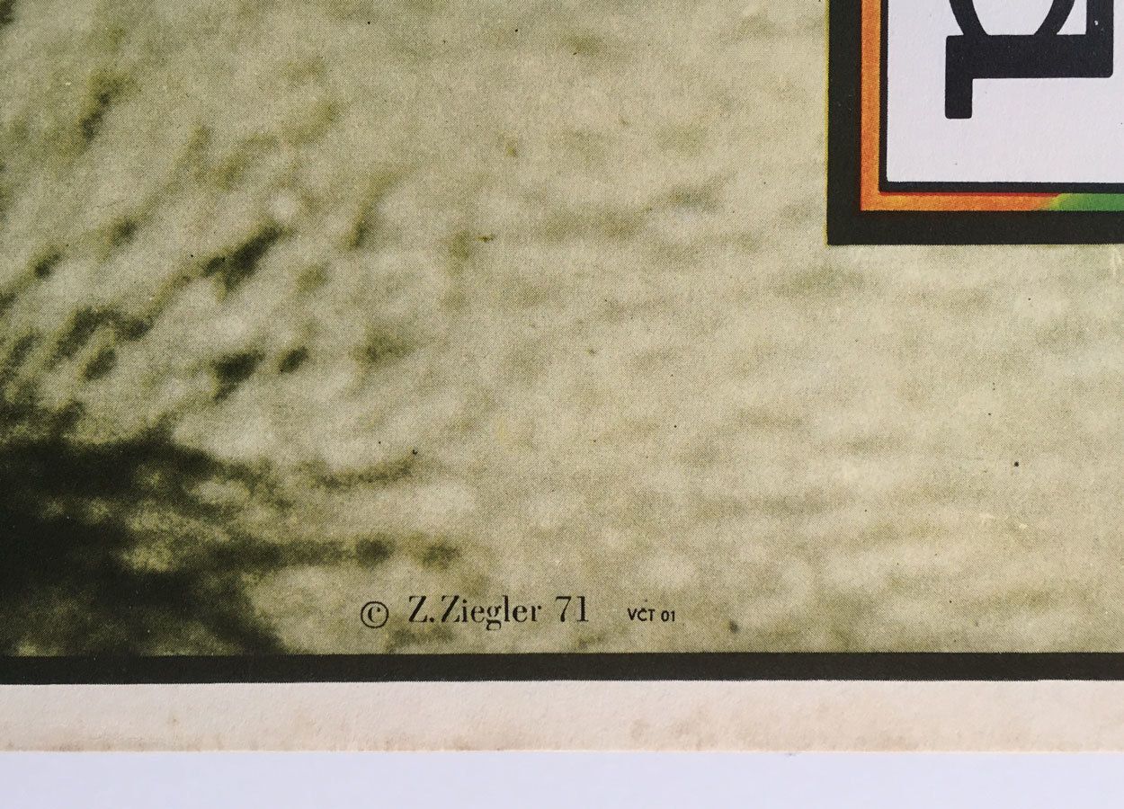 Movie Poster, The Boston Strangler, Zdeněk Ziegler, 1971 photo vinterior