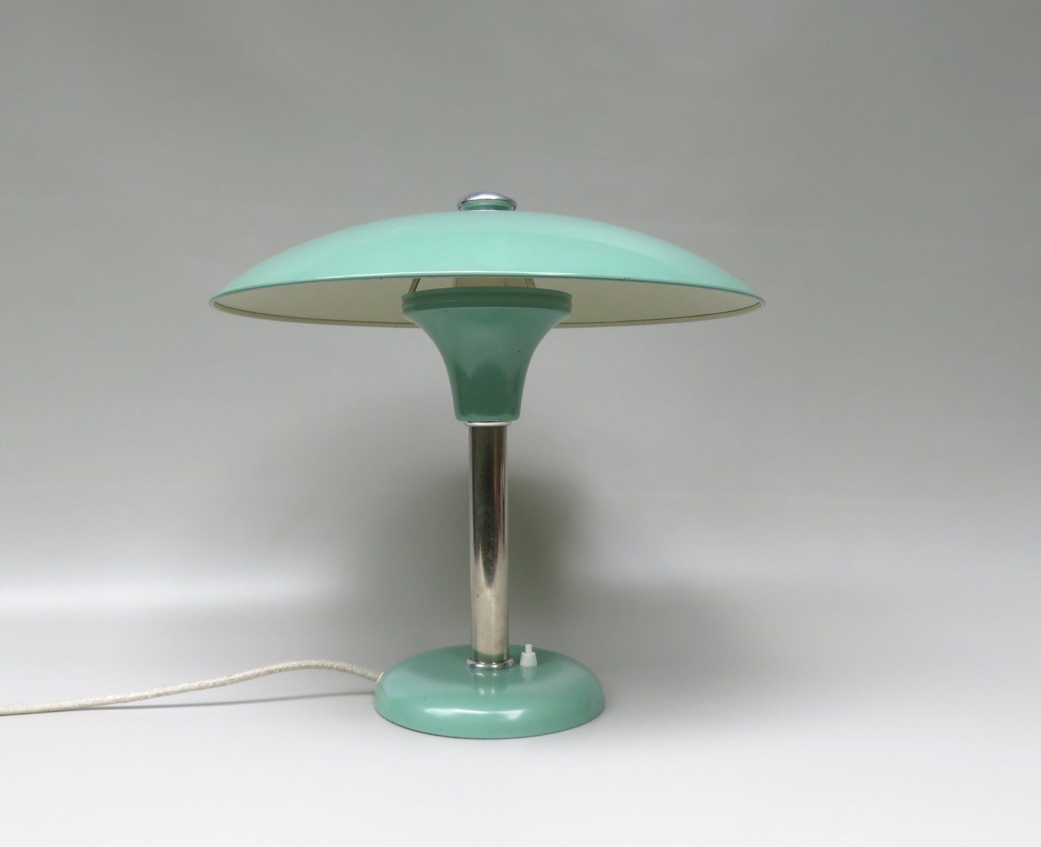Bauhaus Schröder 2000 Table Lamp By Max Schumacher For Metallwerk Werner Schröder, 1930s photo furniture