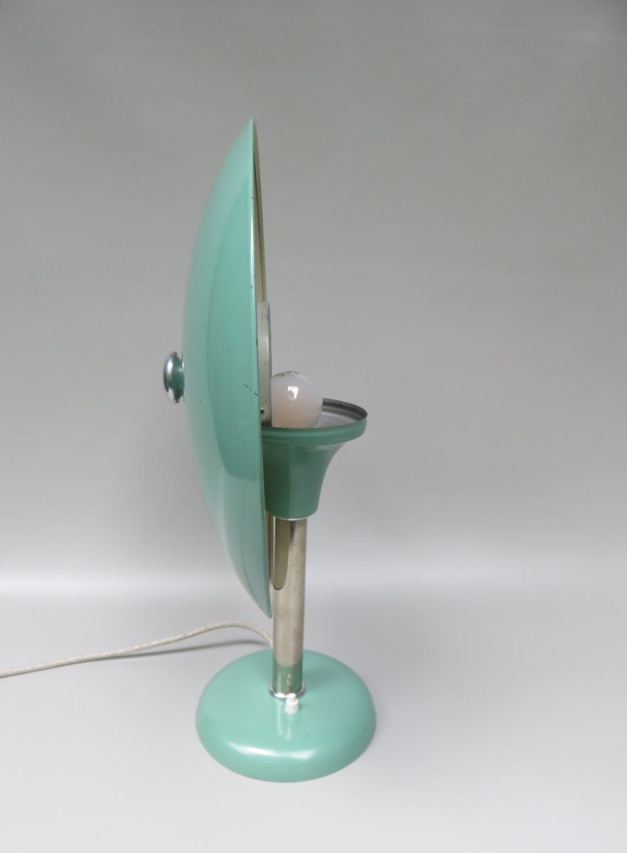 Bauhaus Schröder 2000 Table Lamp By Max Schumacher For Metallwerk Werner Schröder, 1930s photo buy