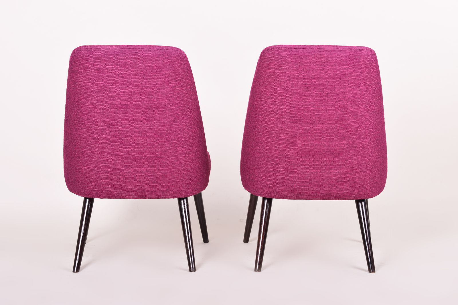 Restored Pair Of Midcentury Chairs. Made In 1950s Czechia. Fully Restored. photo Furniture