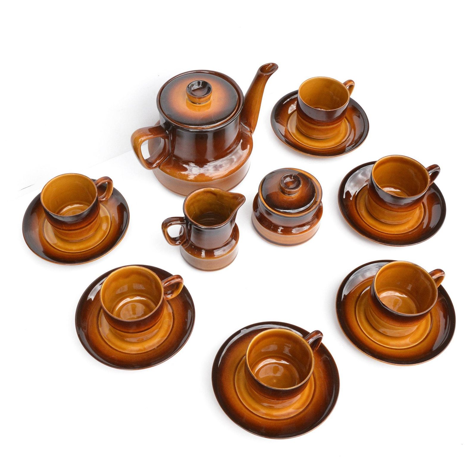 Porcelite Coffee Service Ania Designed By K. Kowalski, Zps Tułowice Poland 1960's photo Home Decor
