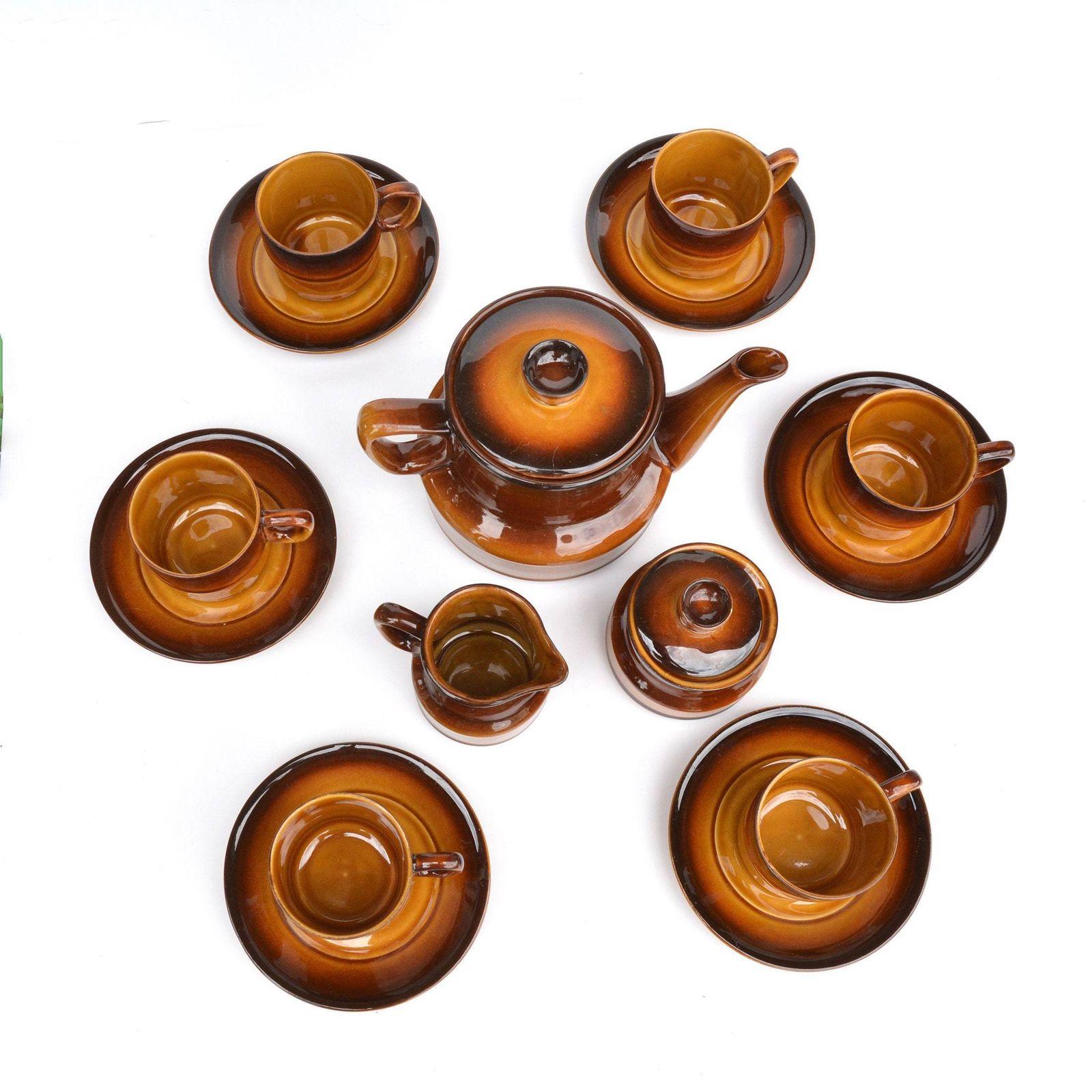 Porcelite Coffee Service Ania Designed By K. Kowalski, Zps Tułowice Poland 1960's photo vinterior