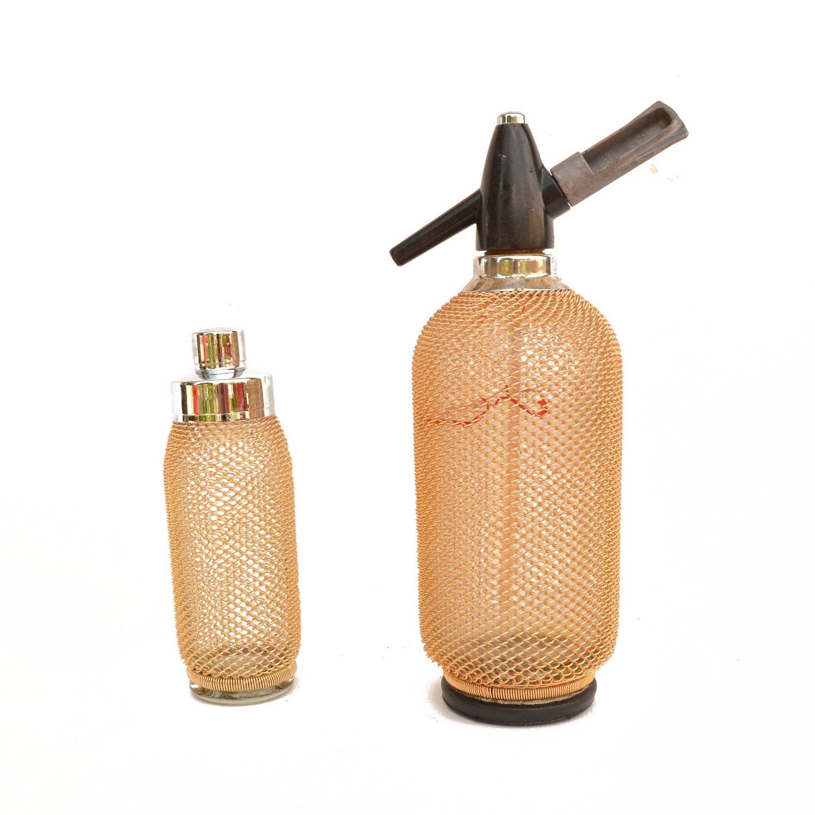 Golden Merkuria Bartender Set, Czechoslovakia, 1970s photo Home Decor