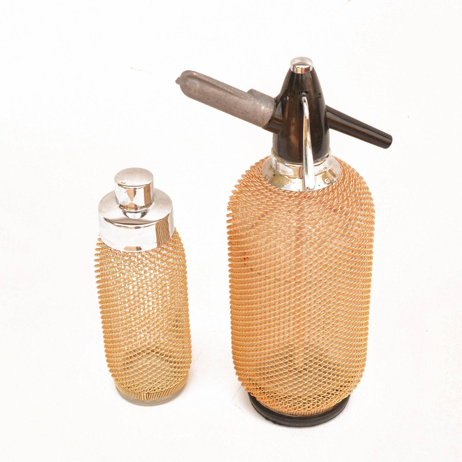 Golden Merkuria Bartender Set, Czechoslovakia, 1970s photo buy