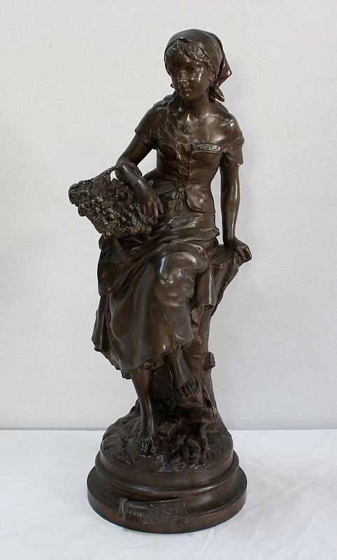 Important Regulates "Les Cerises" By Le Cana, 19th Century