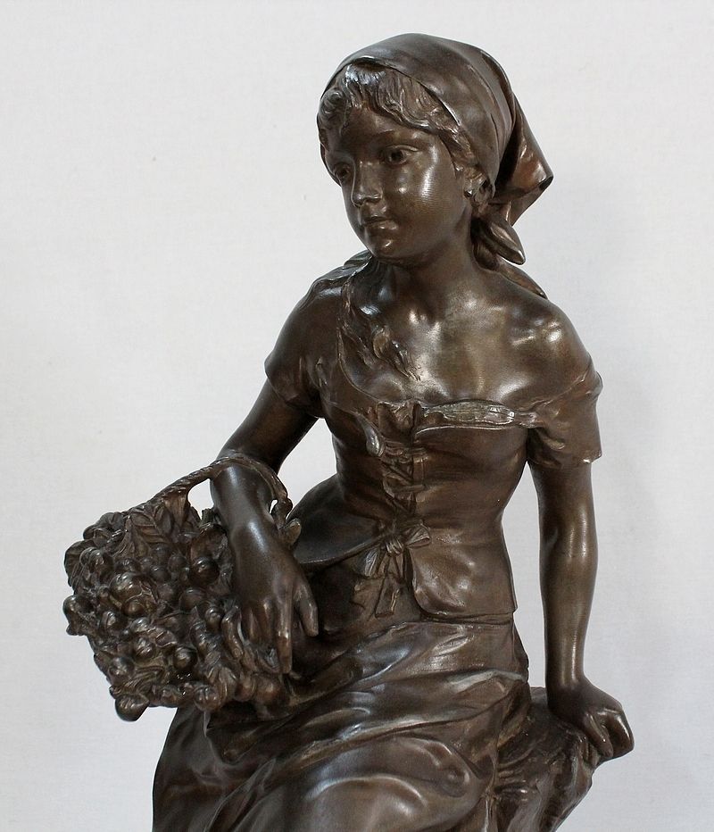 Important Regulates "Les Cerises" By Le Cana, 19th Century photo 824.0