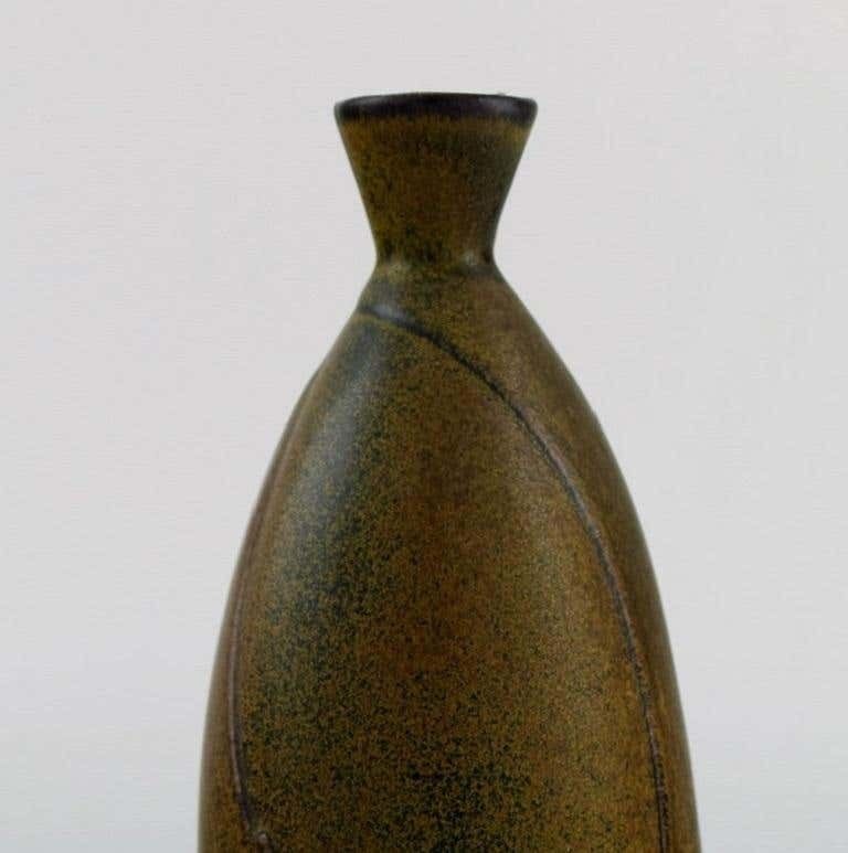 Löva, Gustavsberg, Gabi Citron Tengborg, Vase In Glazed Ceramics photo Home Decor
