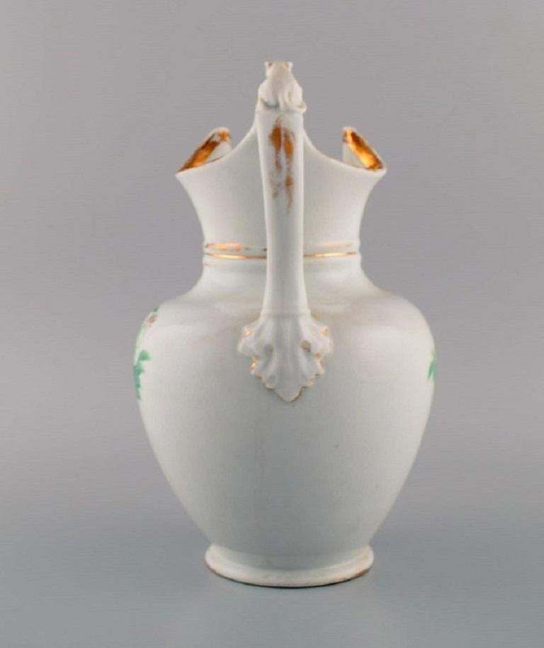 Antique Bing & Grøndahl Chocolate Jug In Porcelain Modelled With A Lion photo Home Decor