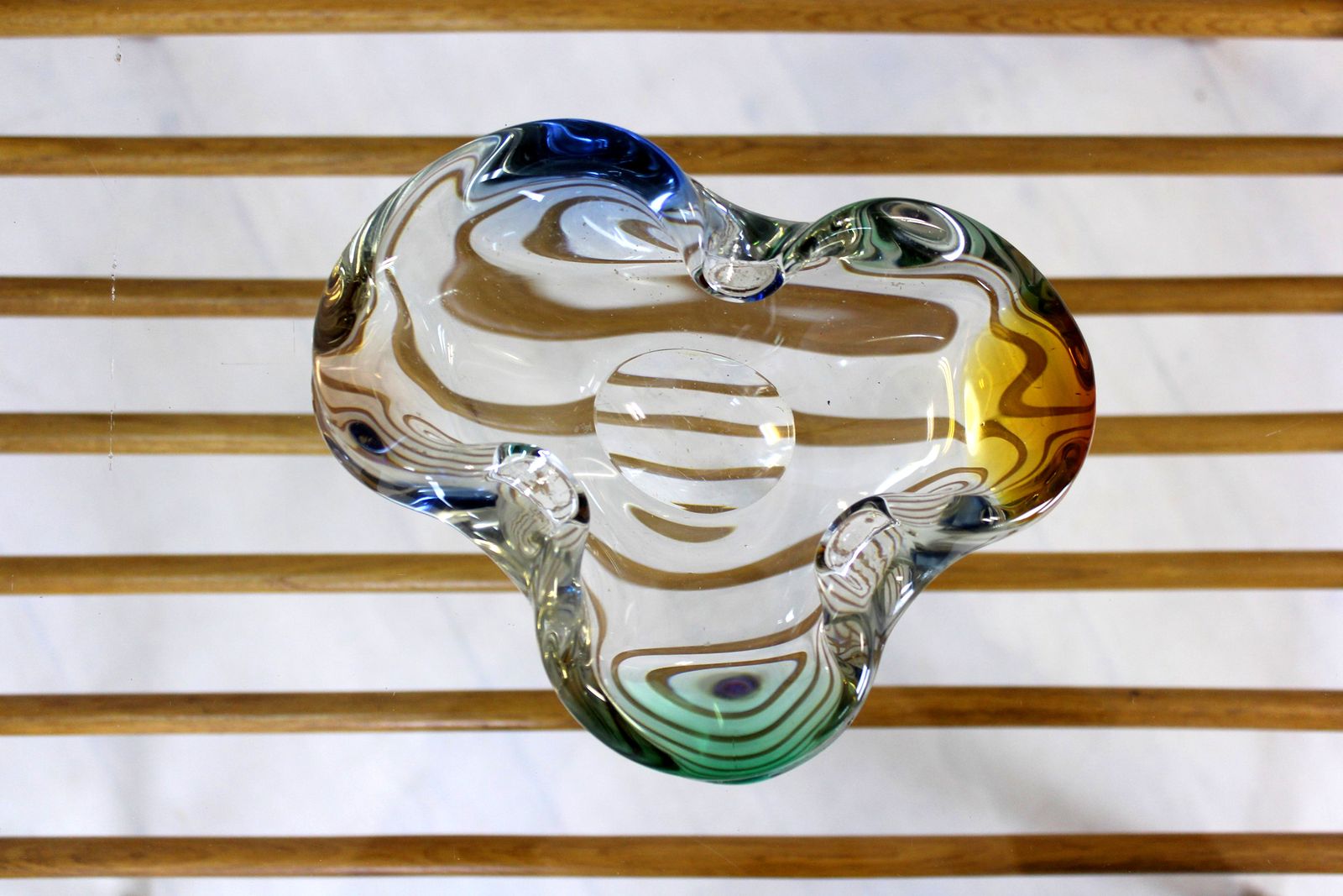 Wooden Coffee Table With Glass Top From Drevozpracujici Druzstvo, 1960s photo buy