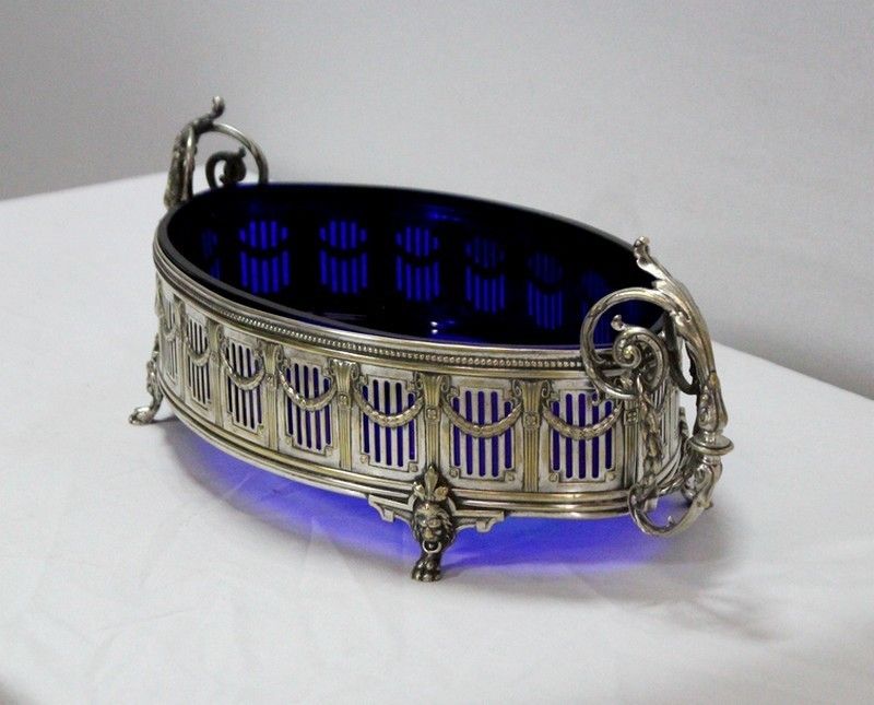 Silver Plated Centerpiece    2nd Part Xixth photo for sale