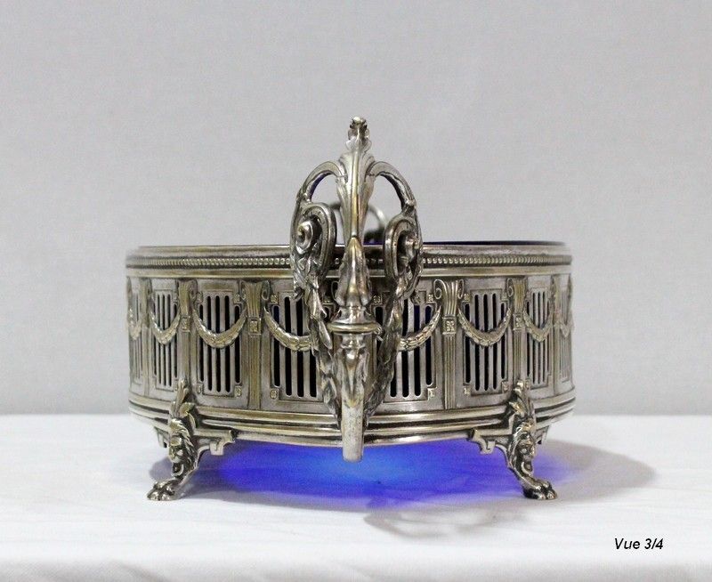 photo vinterior Silver Plated Centerpiece    2nd Part Xixth