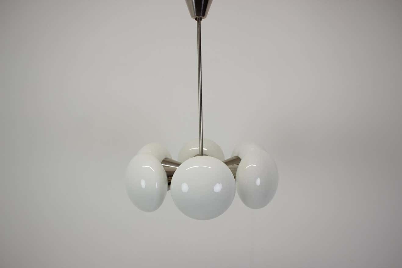 Mid Century Chandelier/ Kamenický šenov, 1970's. photo for sale
